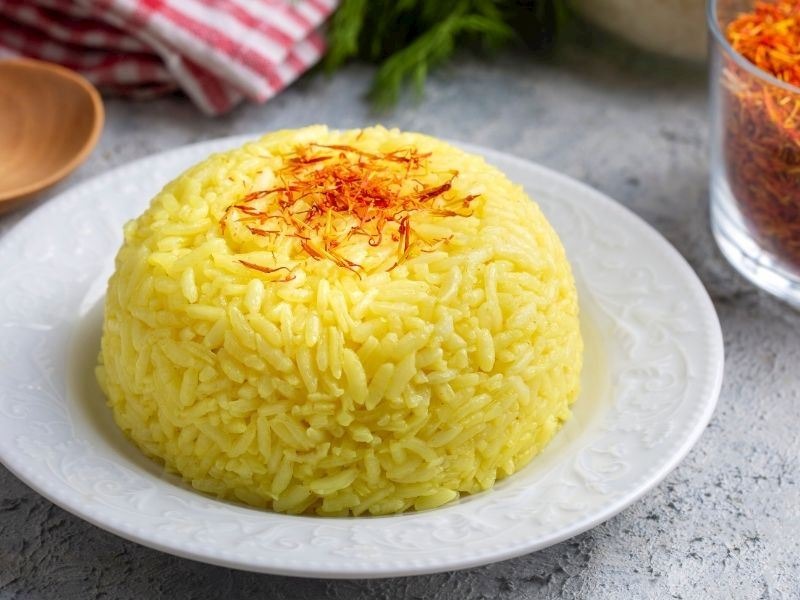 Safranlı Sade Pilav